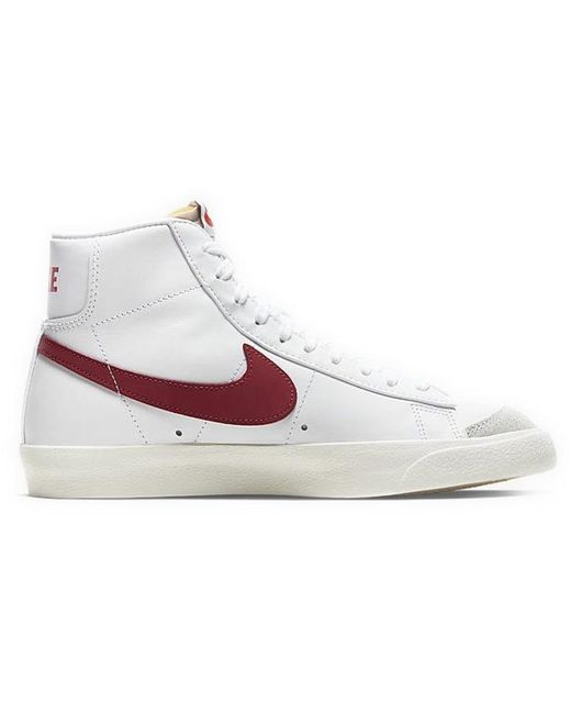 Nike White (Wmns) Blazer '77 Vintage Mid Worn Brick'