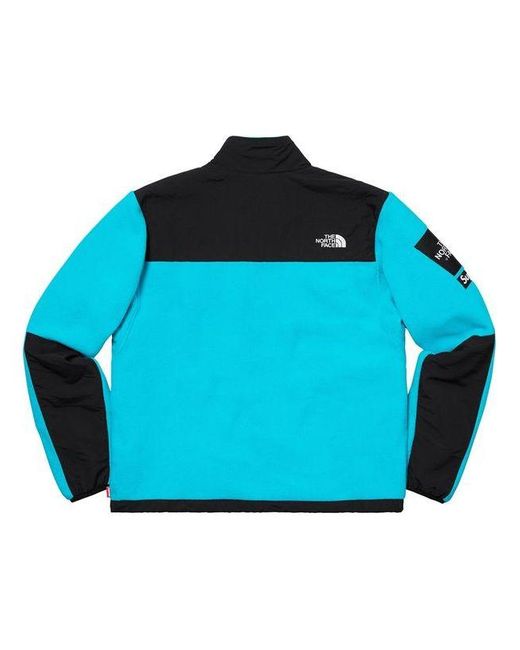 Supreme X The North Face Arc Logo Denali Fleece Jacket in Blue for