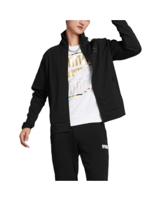 PUMA Black Classics T7 Track Jacket for men