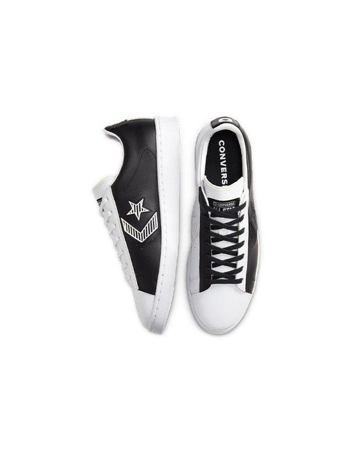 Converse Black Rivals Pro Leather for men