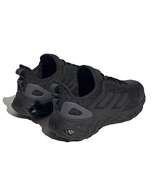 Adidas Black Web Boost Shoes 'Core' for men