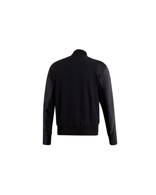 adidas Ny M Vrct Logo Colorblock Raglan Sleeve Athleisure Casual Sports  Training Jacket Black for Men | Lyst