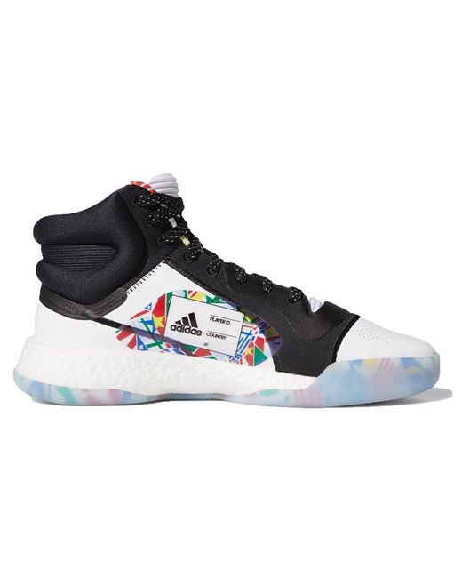 Adidas Black Marquee Boost Fiba 'Ball Around The World' for men