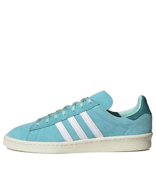 Adidas Blue Campus 80S Shoes 'Light Aqua' for men