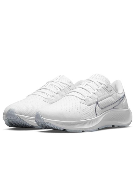 Nike White (Wmns) Air Zoom Pegasus 38 Metallic'