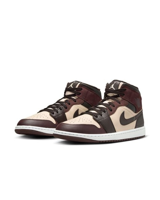 Nike Brown 1 Mid Se 'Paris Ymca' for men