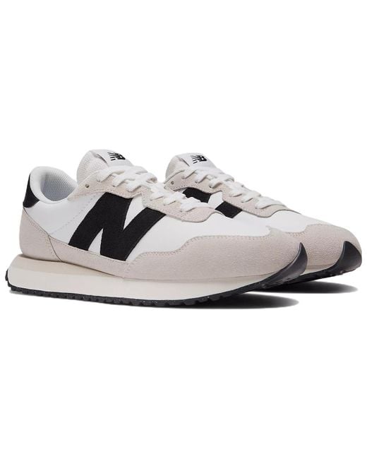 New Balance White 237 for men