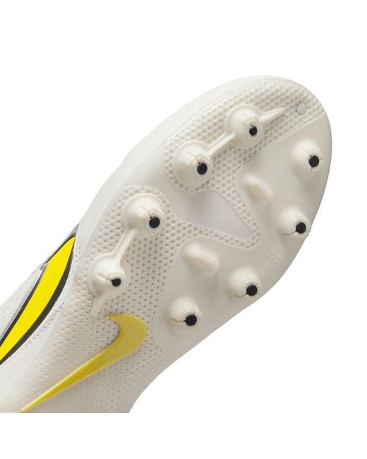 Nike White Tiempo Legend 9 Pro Hg for men