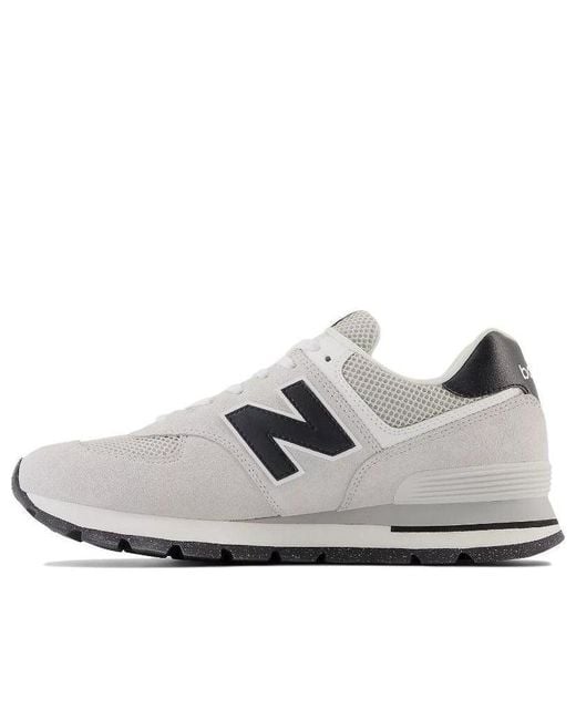 New Balance White 574 Rugged for men