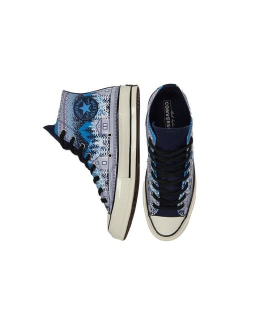 Converse Blue Chuck 70 Hi 'Holiday Sweater