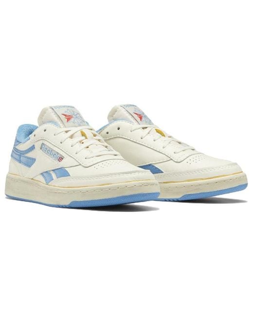 Reebok Blue Buty Club C Revenge Vintage 'Chalk Alabaster' for men