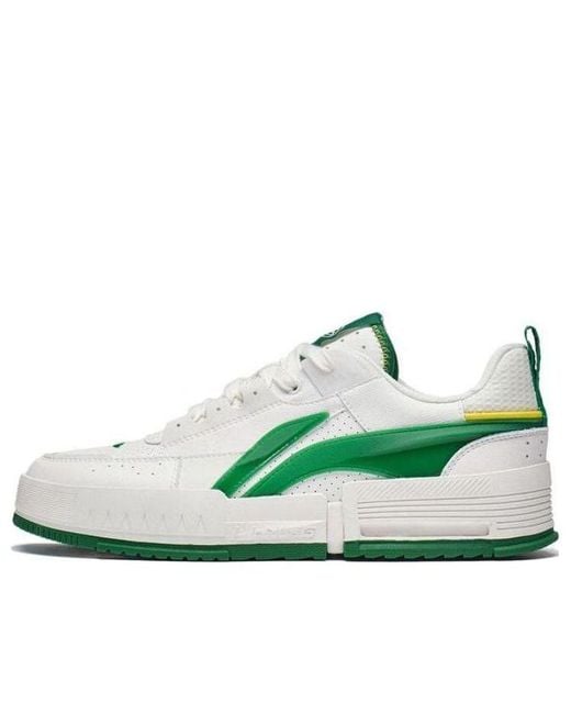 Li-ning Green Sportswear Shoes for men