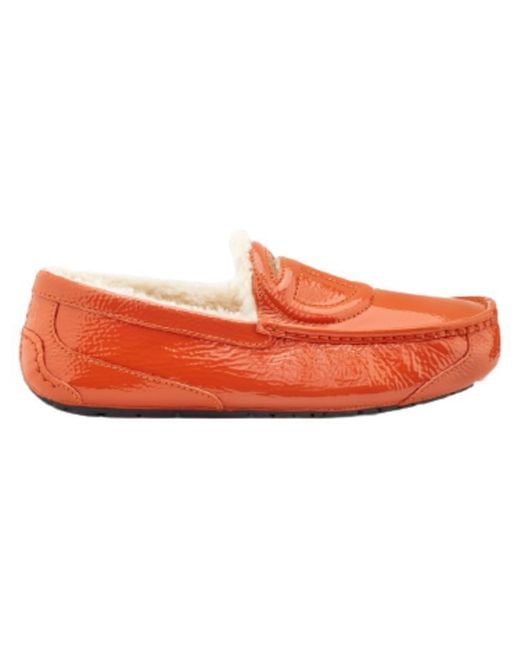 Ugg Orange X Telfar Loafer Crinkle 'Spicy Pumpkin' for men