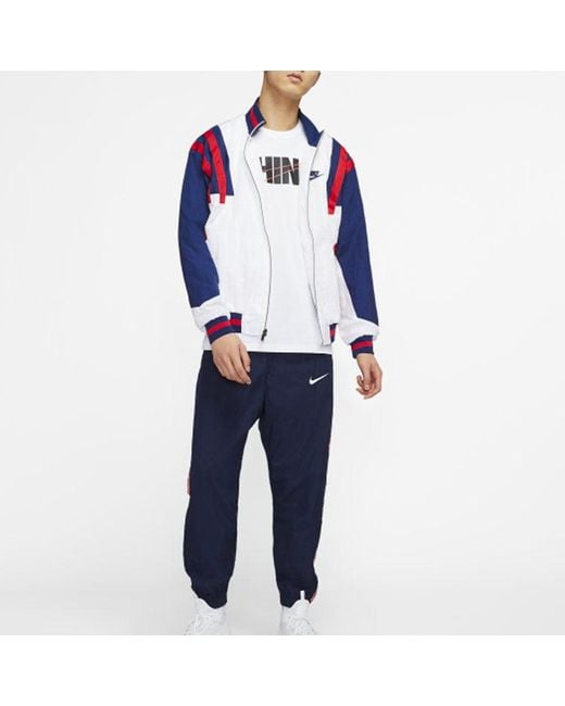 Nike Blue As Sportswear Re-Issue Jkt Jacket Wvn for men