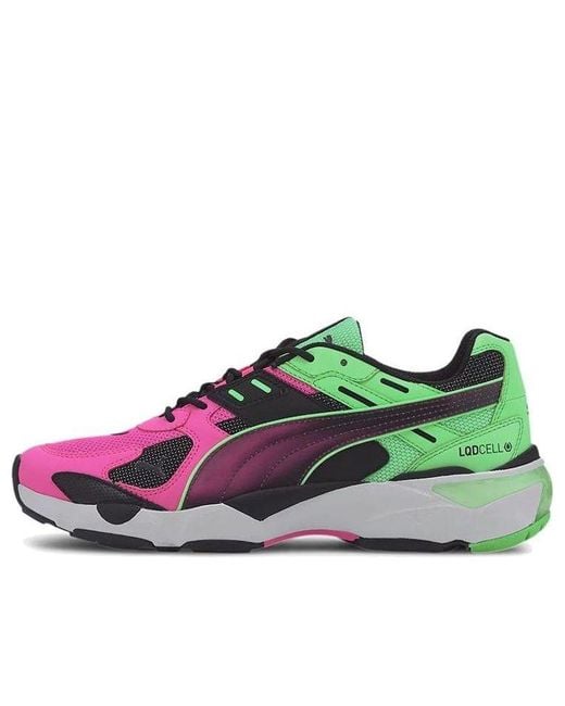 PUMA Green Lqdcell Extol 'Old Circuits for men