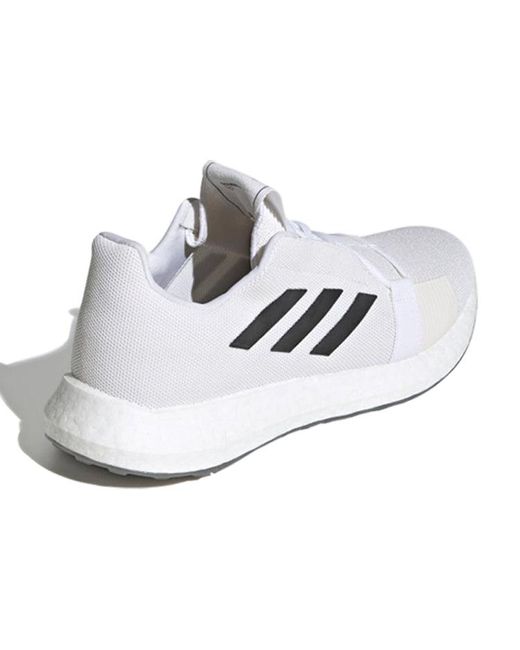 Adidas White Senseboost Go 'Cloud' for men