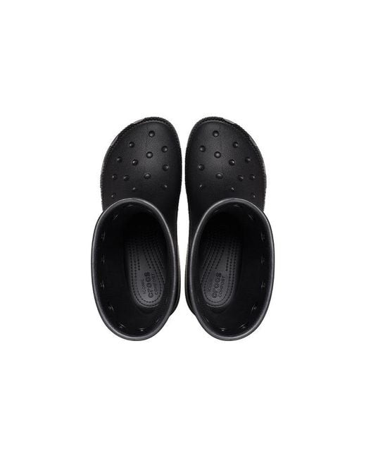 CROCSTM Black Classic Boots for men