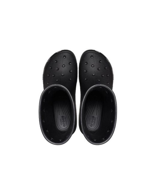 CROCSTM Black Classic Boots for men
