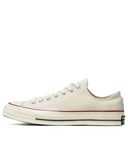 Converse White Chuck 70 Low 'Parchment' for men