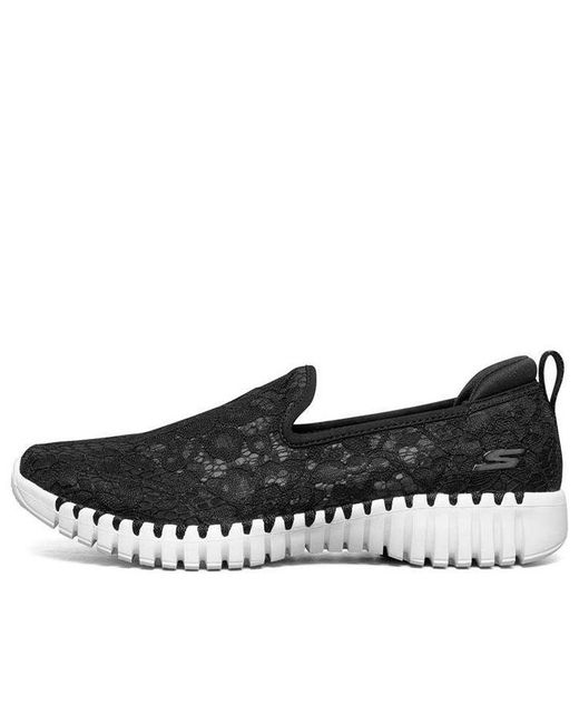 Skechers Black (Wmns) Go Walk Smart Lazy Shoes