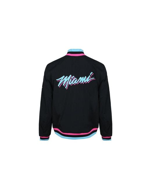 Nike Blue Nba Miami Heat Jacket for men
