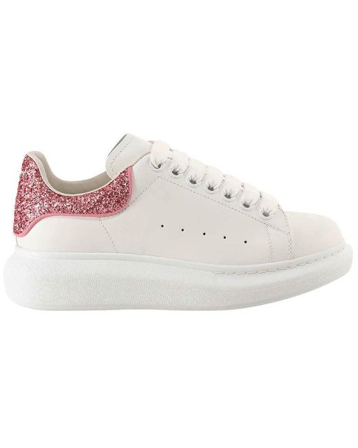 McQueen White (Wmns) Oversized Sneaker Glitter'