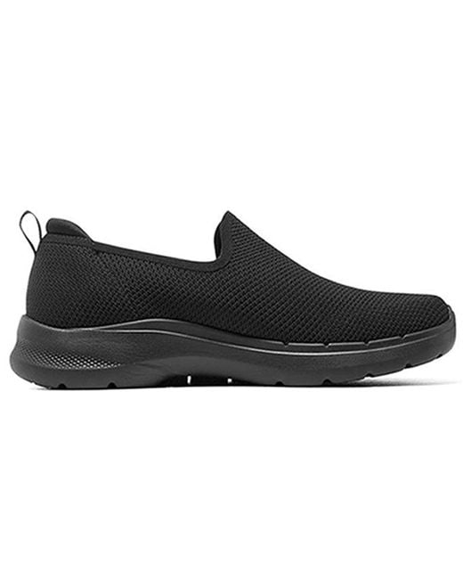 Skechers Black Go Walk 6 First Class Slip On 'Pure' for men