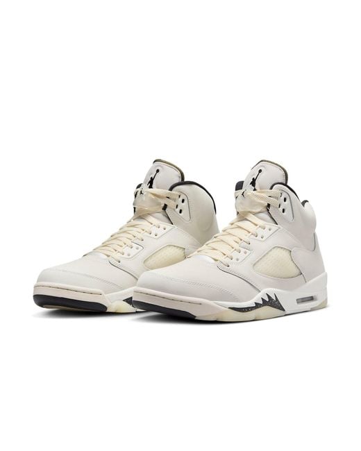 Nike White 5 Retro Se 'Sail' for men