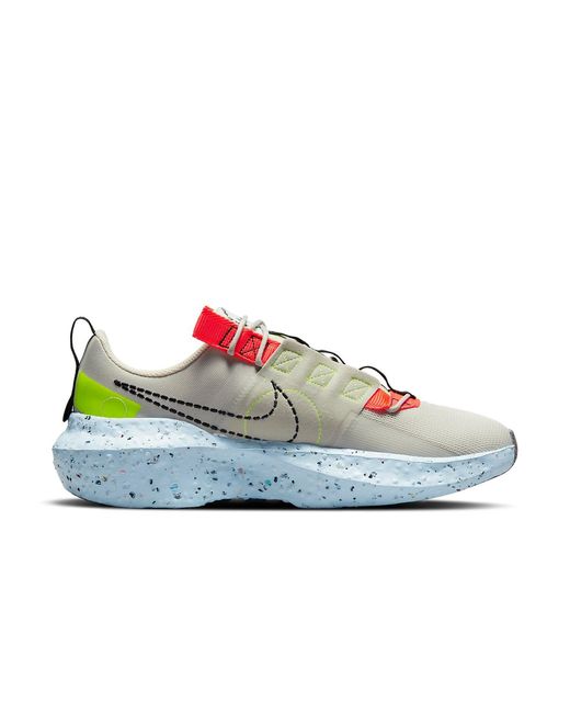 Nike White Crater Impact 'Light Bone' for men