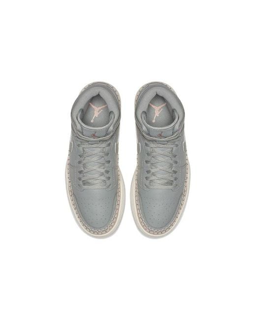 Nike Gray (Wmns) 1 Retro High Premium 'Mica'