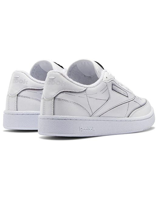 Reebok White Maison Margiela X Club C for men