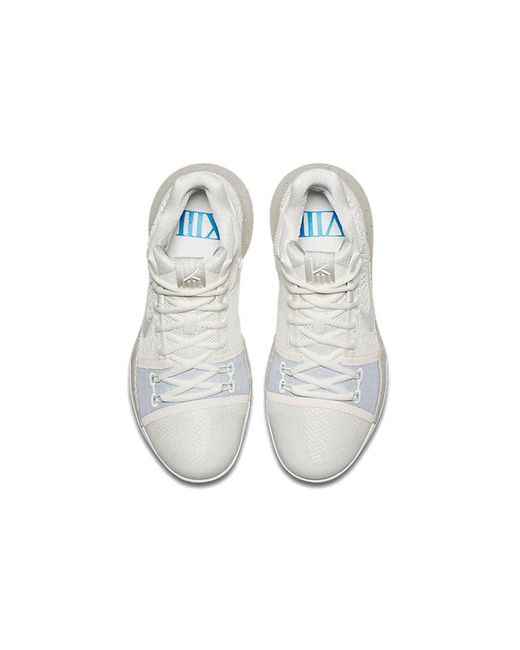 Nike White Kyrie 3 Ep for men