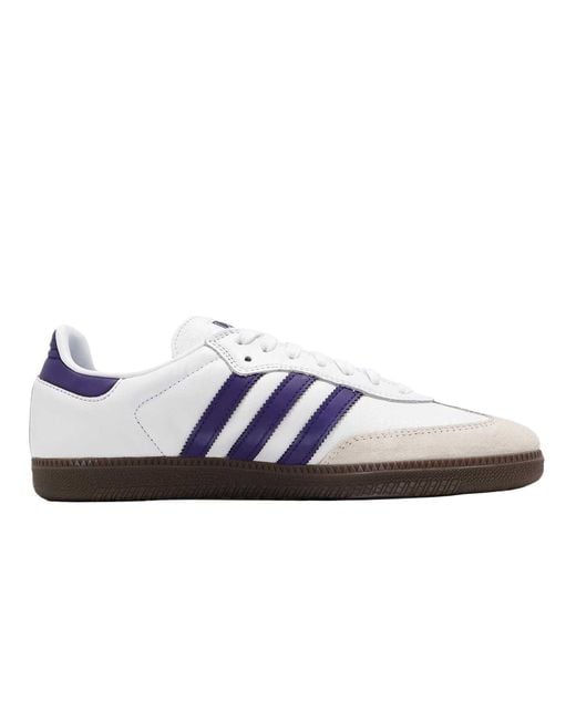 Adidas Blue Samba Adv 'Cloud Collegiate Metallic' for men