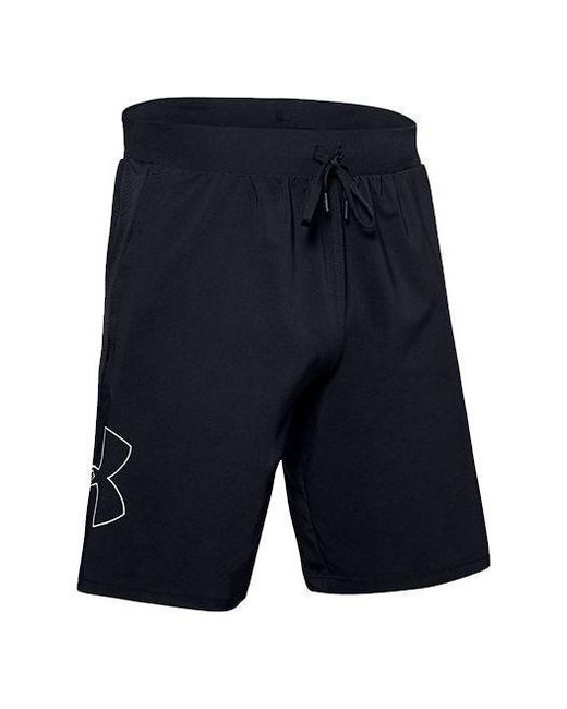 Under Armour Blue Qualifier Speedpocket 9 Inch Shorts for men