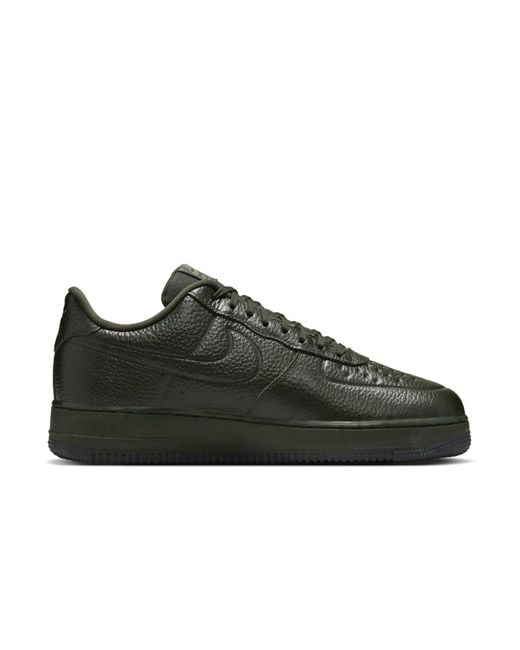 Nike Black Air Force 1 '07 Pro-Tech 'Sequoia' for men