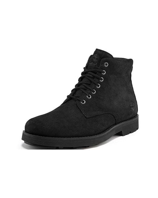 Timberland Black Alden Brook Side Zip Boots Full Grain' for men