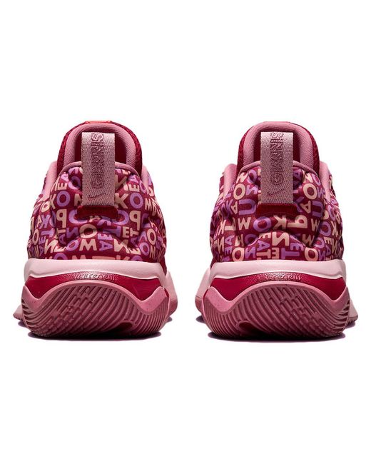Nike Red Giannis Immortality 3 'Alphabet Bros' for men