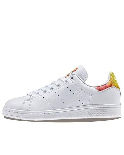 Adidas White Originals Stan Smith Shoes Multi-Color' for men