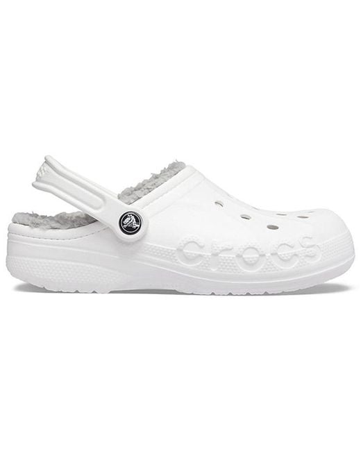 CROCSTM White Baya Lined Clog for men