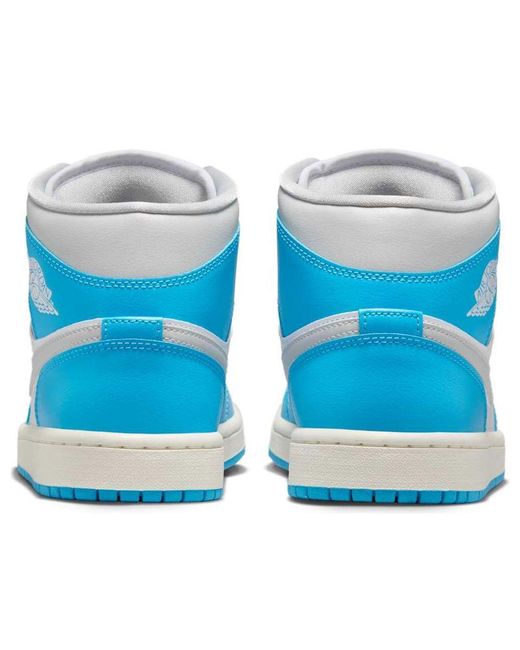 Nike Blue (Wmns) 1 Mid 'Dark Powder'