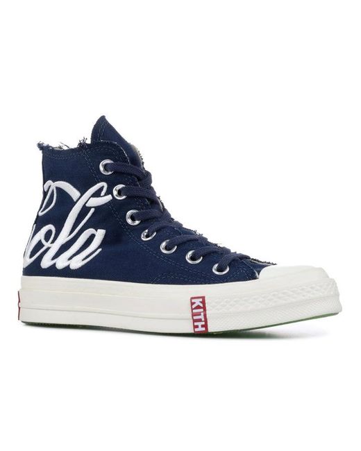 Converse Blue Kith X Coca-Cola X Chuck 70 Hi 'France' for men