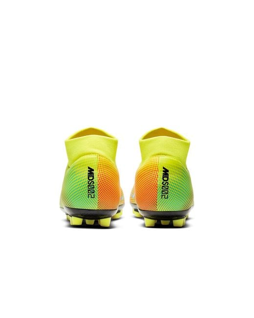 Nike Green Mercurial Superfly 7 Academy Mds Ag Artificial Grass for men