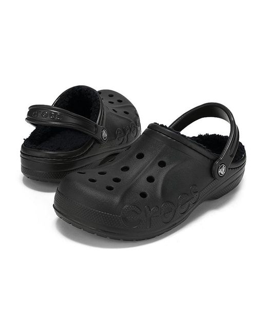 CROCSTM Black Baya Lined Clog for men