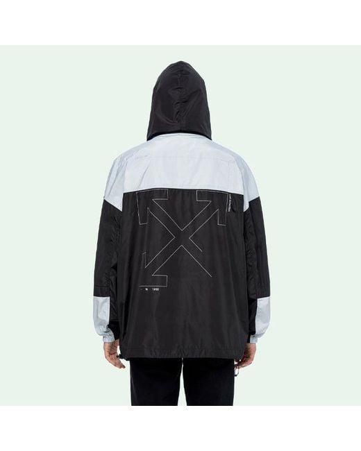 Off-White c/o Virgil Abloh Black Splicing Jacket for men