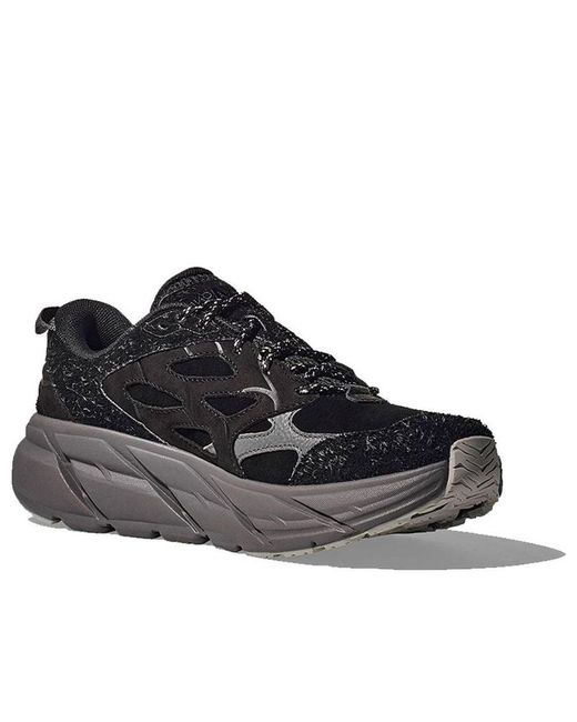 Hoka One One Black Clifton L 'Elite Terrain System Satellite' for men