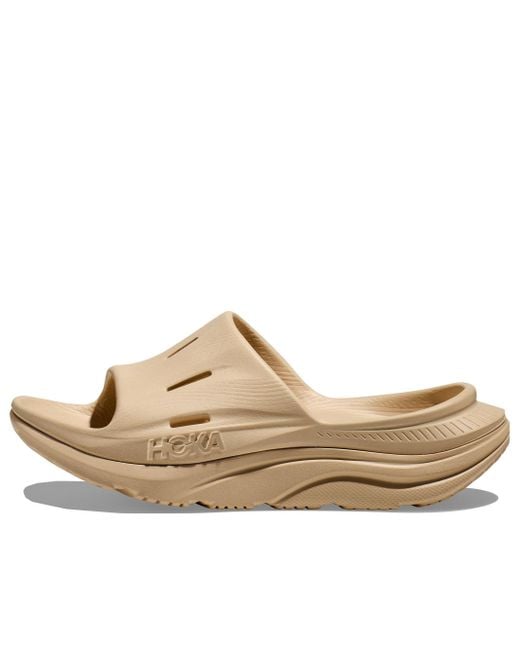 Hoka One One Natural Ora Recovery Slide 3 'Shifting Sand' for men