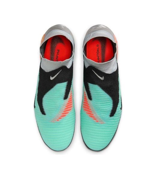 Nike Blue Phantom 6 High Elite Ag 'Chrome' for men