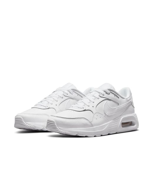 Nike White Air Max Leather Sc 'Triple' for men
