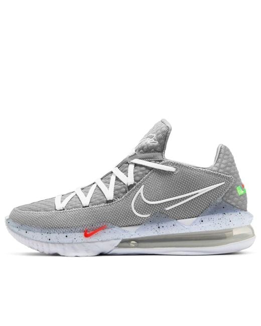 Nike Gray Lebron 17 Low Ep 'Particle' for men