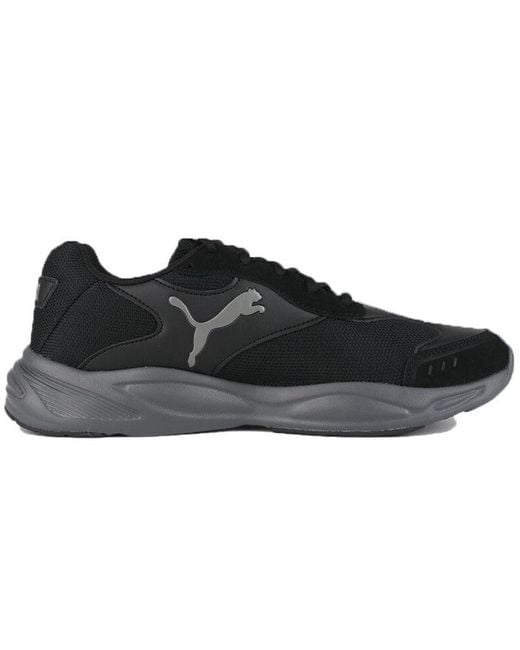 PUMA Black 90S Runner Sd Castlerock' for men